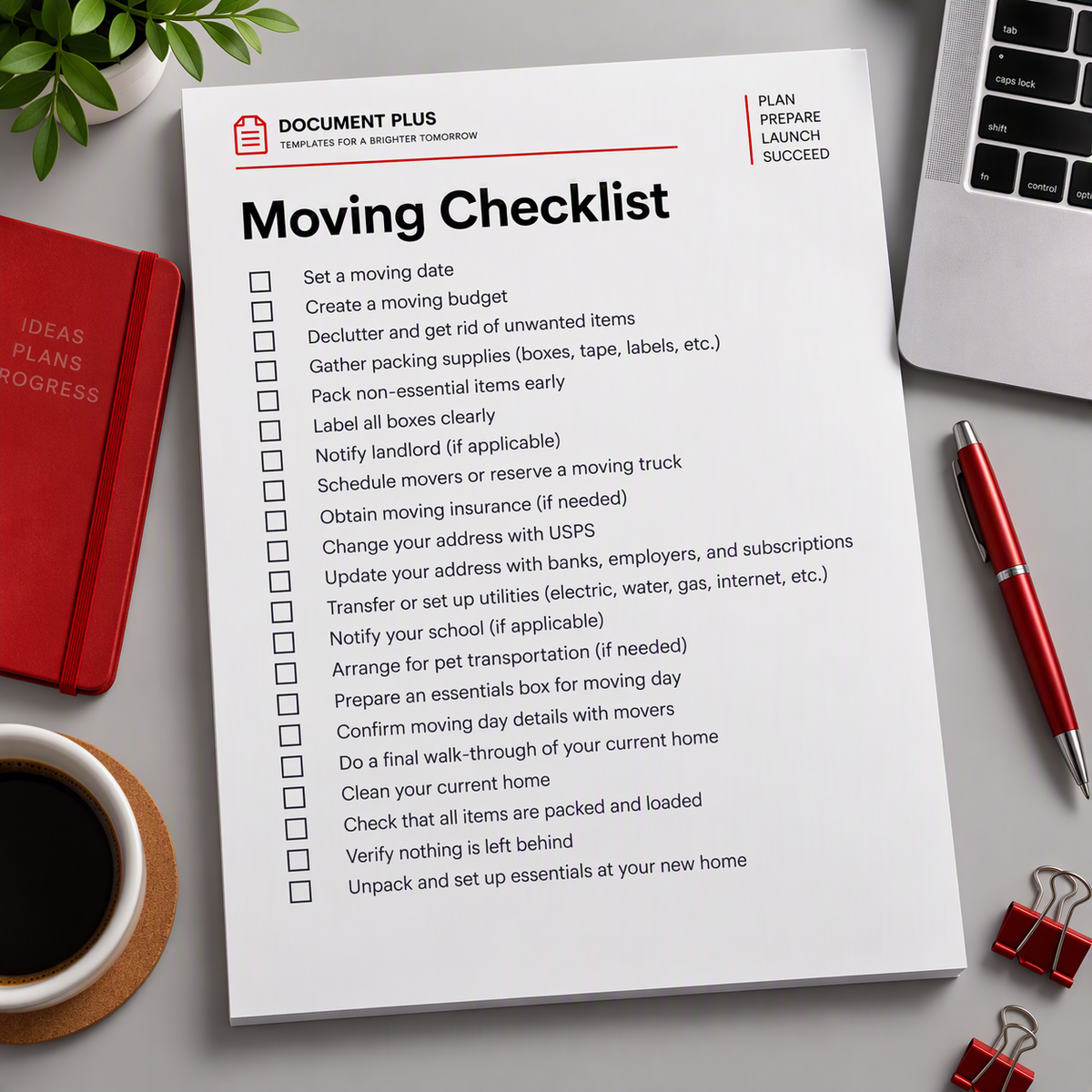 Moving Checklist
