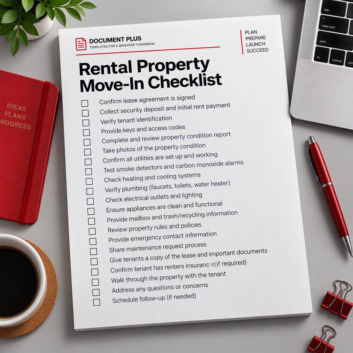 Rental Property Move-In Checklist