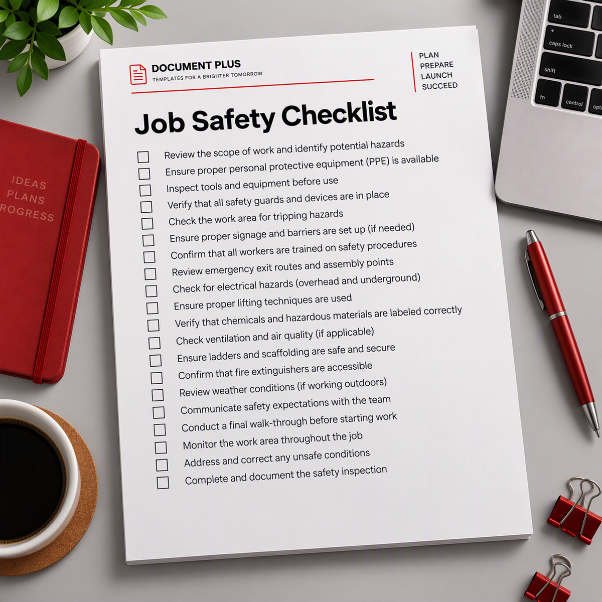 Jobsite Safety Checklist