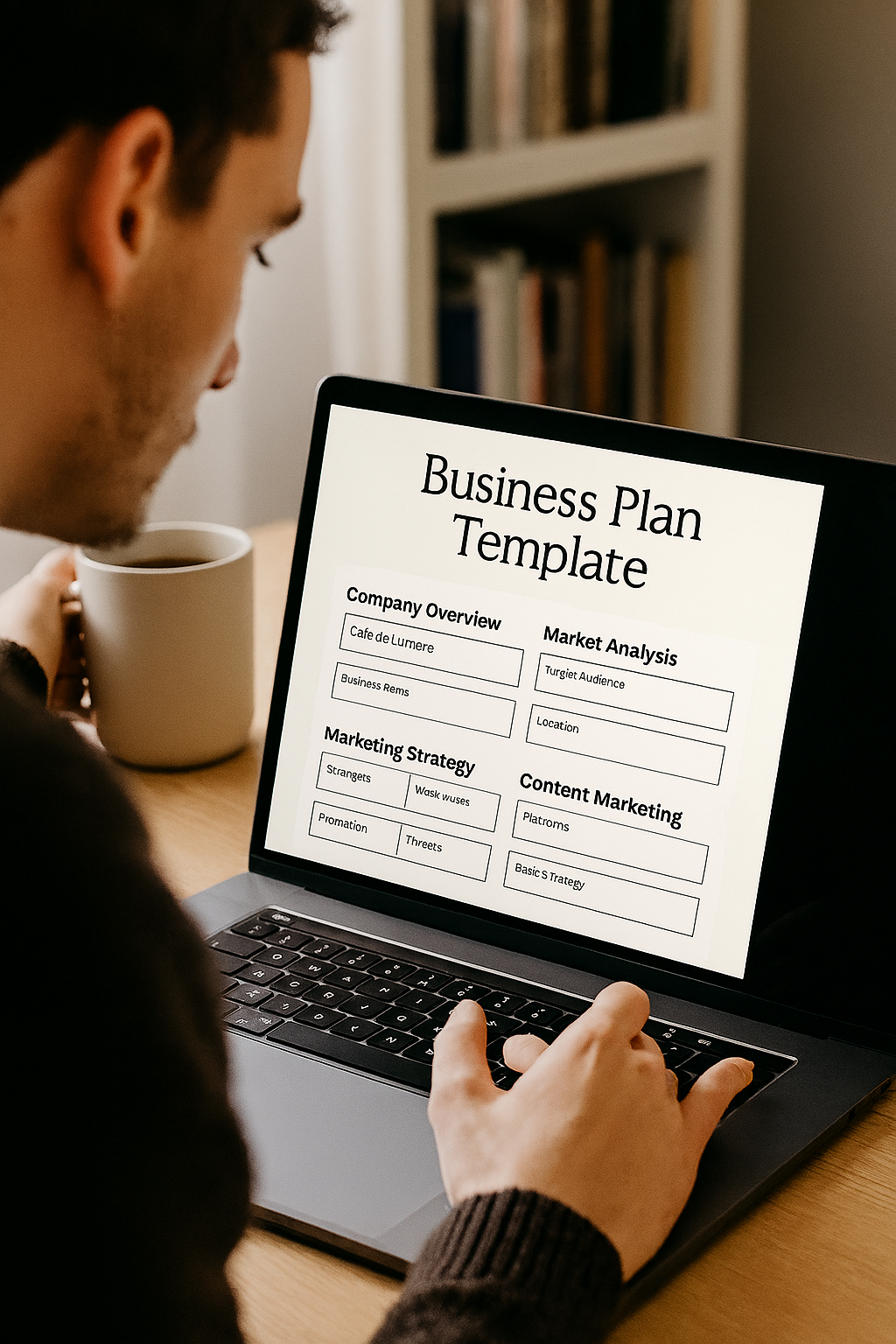 Business Plan Template (Digital PDF)