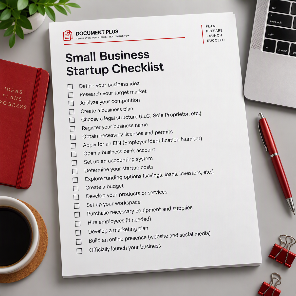 Small Business Startup Checklist