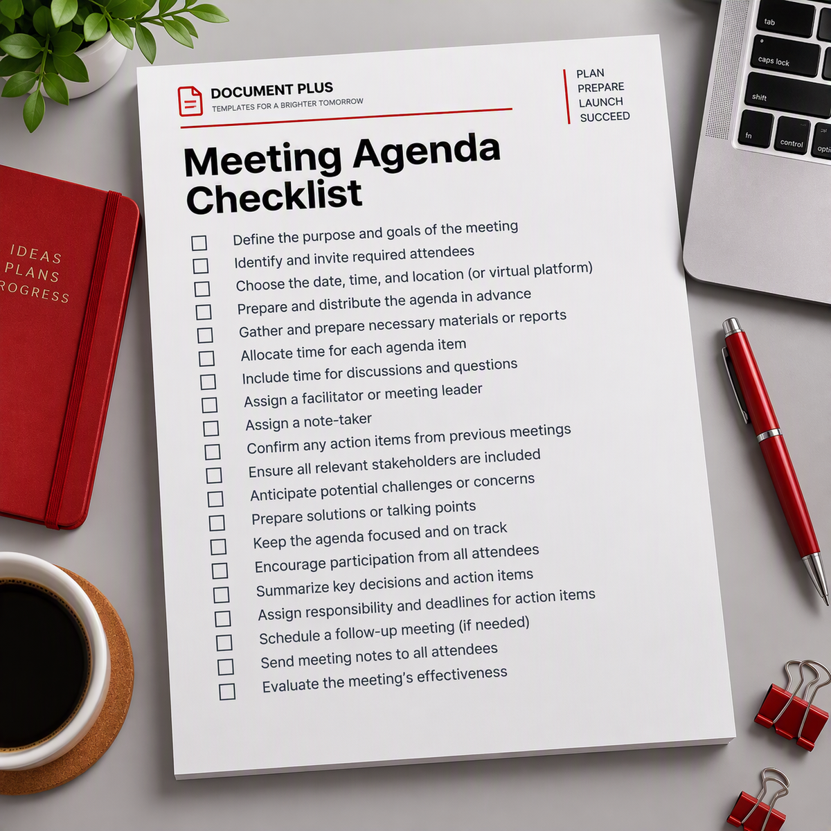 Meeting Agenda Checklist