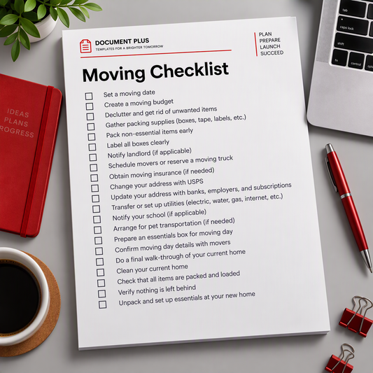 Moving Checklist