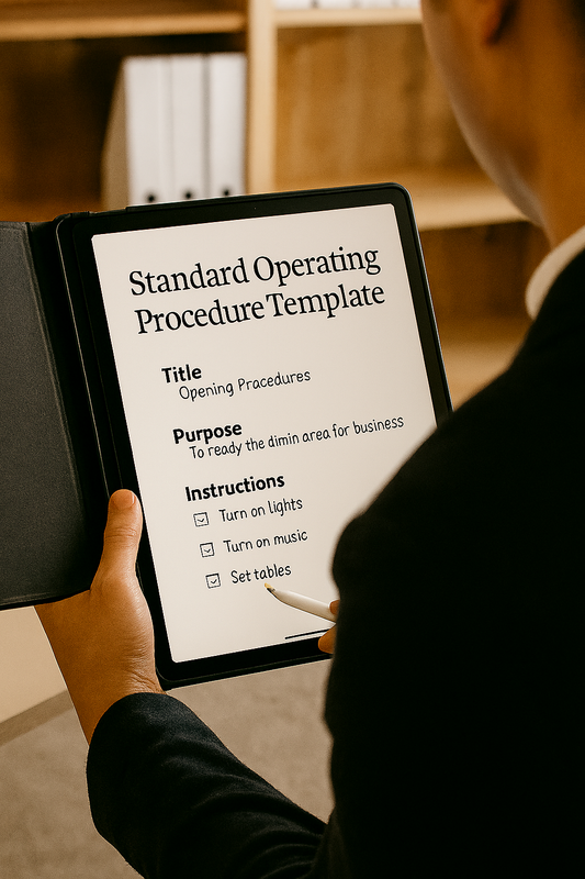 Standard Operating Procedures (Digital PDF)